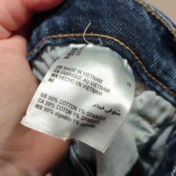 NWT Style & Co Shadow Wash Color Block Ankle Mom Jeans Sz 10-Casual Y2K Loose - Picture 7 of 8